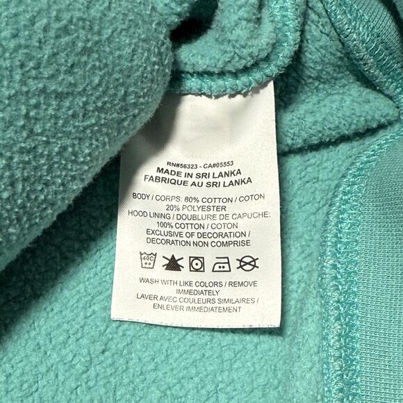 Nike Sportswear Club Fleece Hoodie Men Size M Sweatshirt Teal Blue BV2654 345 - Picture 5 of 8